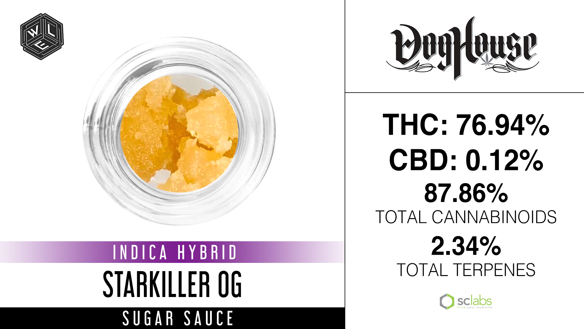 DogHouse Starkiller OG Sugar Sauce WLE710